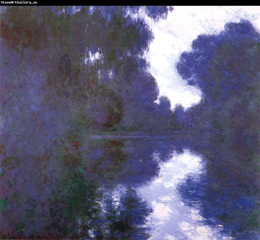 Claude Monet Morning on the Seine,Clear Weather